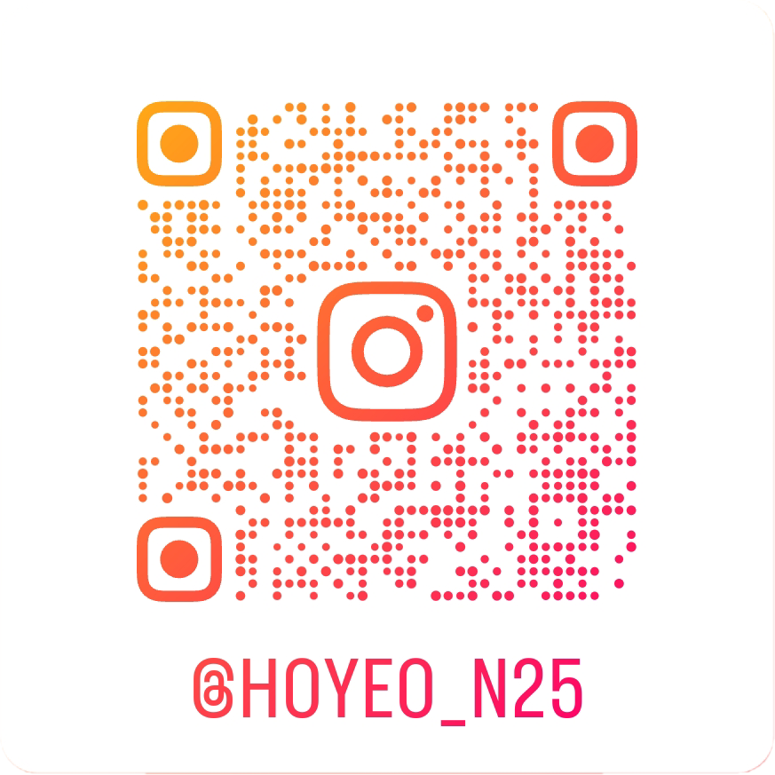 인스타그램 QR 코드 - 호연 공식 계정